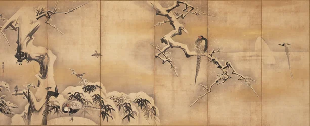 Birds in Landscape, First Half of the 17th Century
