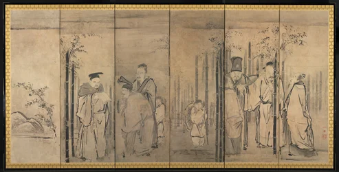Seven Sages of the Bamboo Grove, Four Elders of Mt. Shang