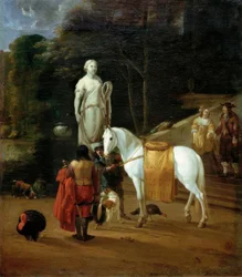 Farewell in Front of the Palace
