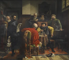 Announcement of the Death Sentence to Johann Friedrich of Saxony