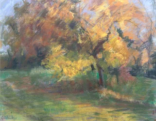 Autumn at May Banks, Sussex, 2000