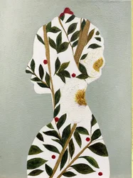 Botanical Woman Profile