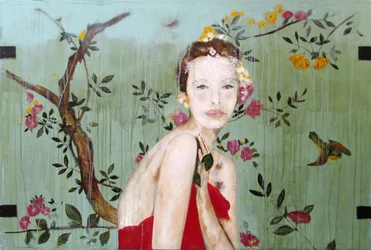 Woman In Bloom
