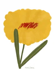 Simple Yellow Bloom