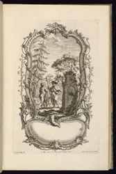 Design for a Cartouche with Large and Small Compartments