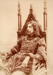 Grand Duke Constantine Constantinovich of Russia as Hamlet