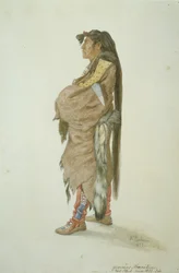 Ahsch?psa Masihichsi, a Hidatsa Man