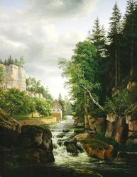 Mill in the Muehle Valley, Liebenthal