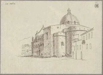 View of Messina Cathedral from the Northeast