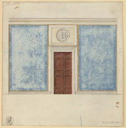 Berlin, Wilhelmstraße 102. Palace of Prince Albrecht of Prussia, Design for a Drawing Room