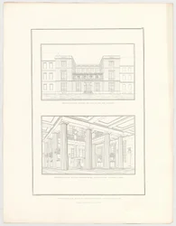Design for an Urban Residential Building, Plate 67 from the Series 