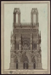 Facade of Reims Cathedral