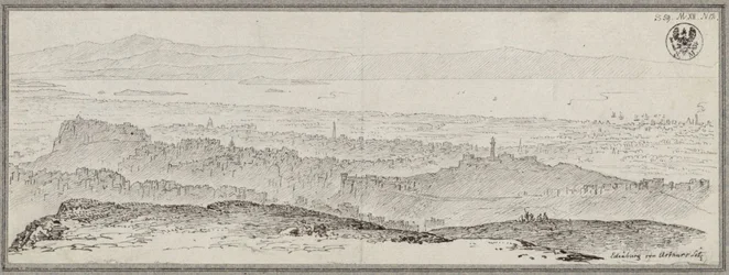 Panoramic View of Edinburgh