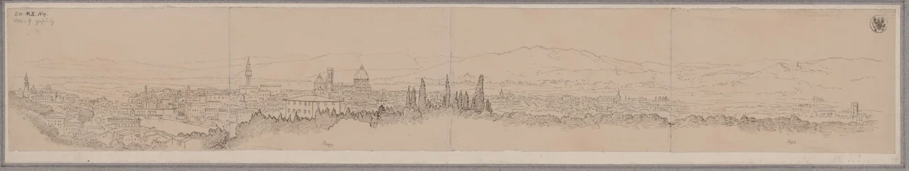 Panoramic View of Florence and Fiesole