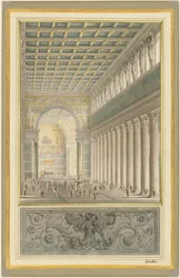 The Nave, Apse, and Crossing of a Cathedral for Berlin