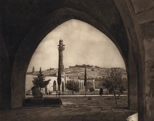 Jerusalem, View of the Mount of Olives from the Place of the Temple