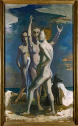 Group by the Sea