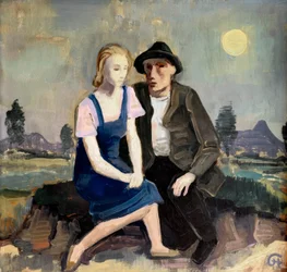 Lovers in Landscape