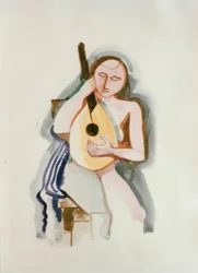 Girl with Guitar