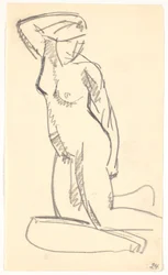 Kneeling Model
