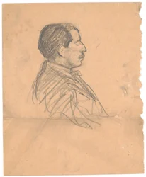 Portrait of Ernst Goldschmidt