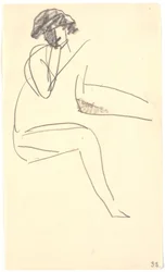 Seated Model