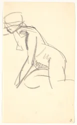 Seated Model
