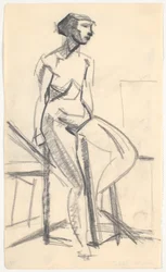 Seated Model