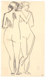 Two Standing Models