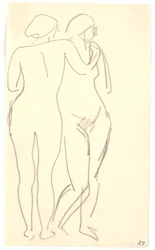 Two Standing Models