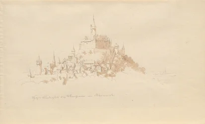 Lindenfels Castle near Weinheim in the Odenwald