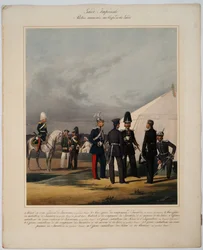 Pioneers, Invalides and Gendarmes of the Imperial Guards Corps