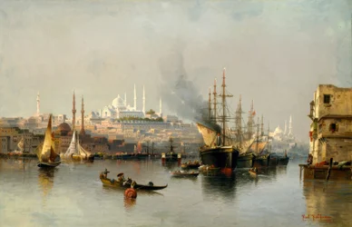 View of Constantinople from the Golden Horn