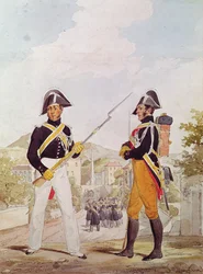 Police Officers of the Garde des Consuls in Uniform
