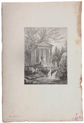 The Temple of Love in the Park at the Chateau de Malmaison