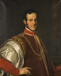 Portrait of Prince Johann Adolf II of Schwarzenberg