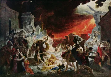 The Destruction of Pompeii in 79 AD
