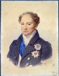Portrait of Prince Alexander Nicolaievitch Golitsyn