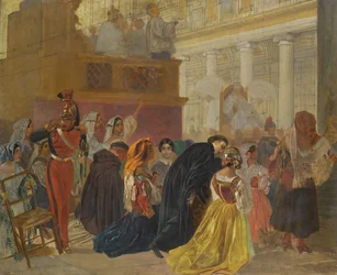 The return of Pope Pius IX to Rome