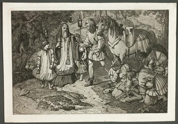 Rudolph of Habsburg and the Priest