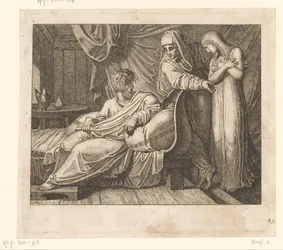 Sarah Introduces Hagar to Abraham (series title: Ideas)