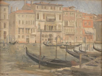 At the Grand Canal in Venice