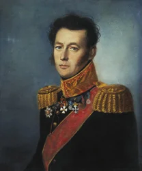 Portrait of General Ivan Skobelev 1778-1849, 1826
