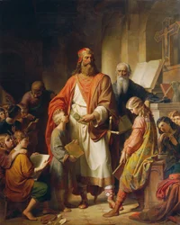 Charlemagne Reprimands the Negligent Students