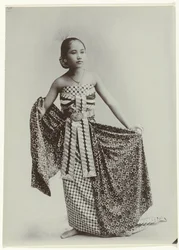 Studio Portrait of a Javanese Dancer