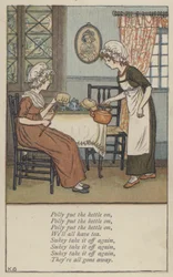 Polly put the kettle on