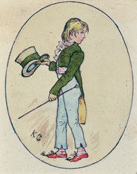 Illustration for St Valentines Day, 1914
