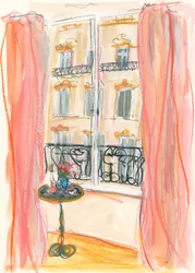 Paris Window View