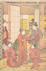 A Young Woman with a Tray of Sweetmeats, 1780-1795