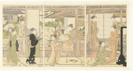 Preparations for the Doll Festival